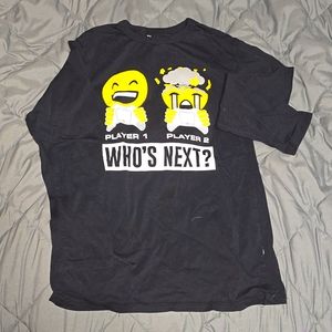 Black long sleeve gamer teeshirt